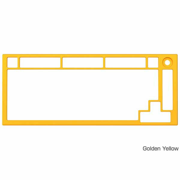 乐天商城 - Glorious GMMK PRO 75% Alternative Top Frame - Golden Yellow キーボード用トップフレーム ゴールデンイエロー｜GLO-ACC-P75-TF-GY