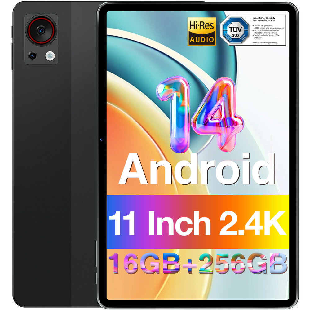 DOOGEE T30S Black 11インチ Android タブレット ブラック｜T30S Black