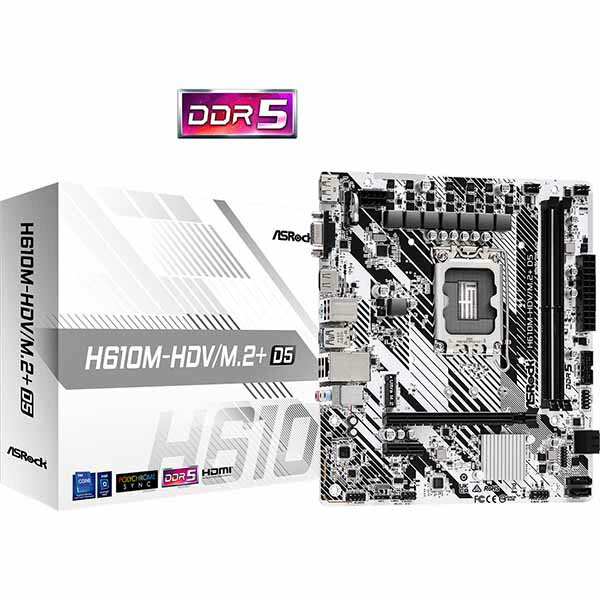 ASK쥯Ȥ㤨֡10%ݥȡץȥ꡼ASRock H610M-HDV/M.2+ D5 ޥܡɡH610M-HDV/M.2+ D5פβǤʤ13,098ߤˤʤޤ