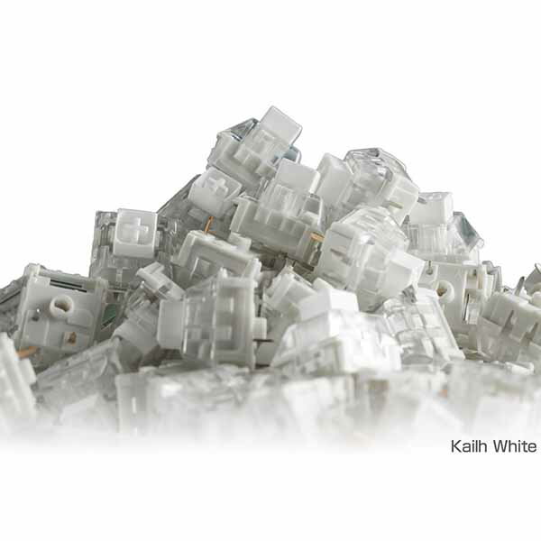 樂天商城 - Glorious Kailh White Kailh製キースイッチセット クリッキー ホワイト｜KAI-WHITE