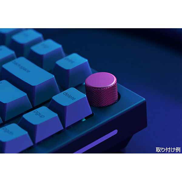 ASKダイレクトのGlorious GMMK PRO Rotary Knob - Gold キーボード用ロータリーノブ ゴールド｜GLO-ACC-P75-RK-G｜アングル2
