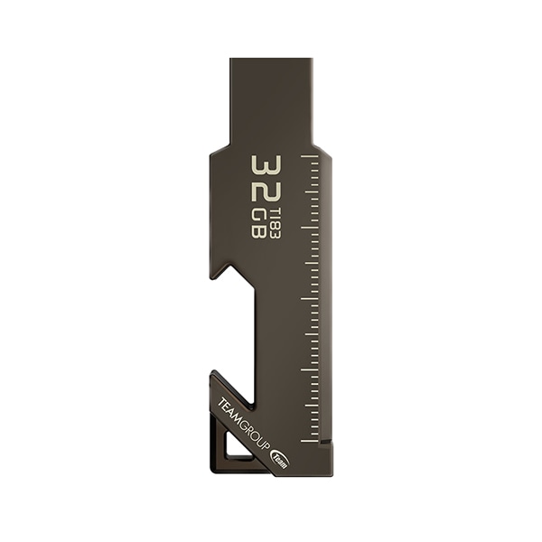 Team T183 USB 3.2 Gen1 Flash Drive 32GB (栓抜き・定規・段ボール開梱カッター・ストラップホール付)|TT183332GF01