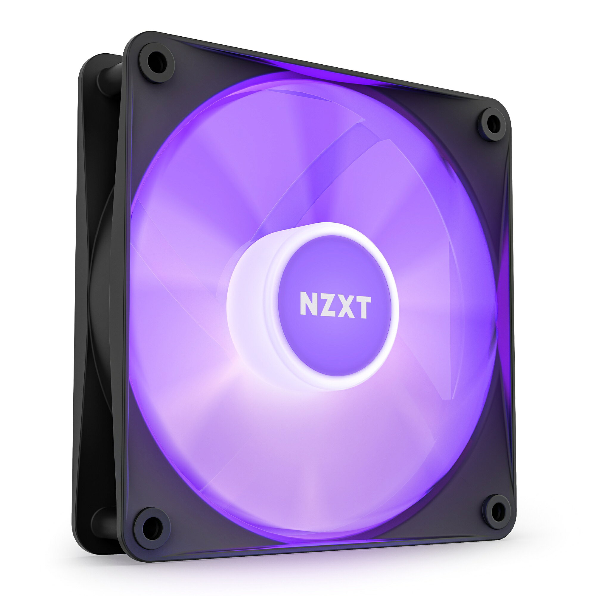 NZXT F120 RGB CORE [Black] 120mm RGB LEDファン ブラック｜RF-C12SF-B1