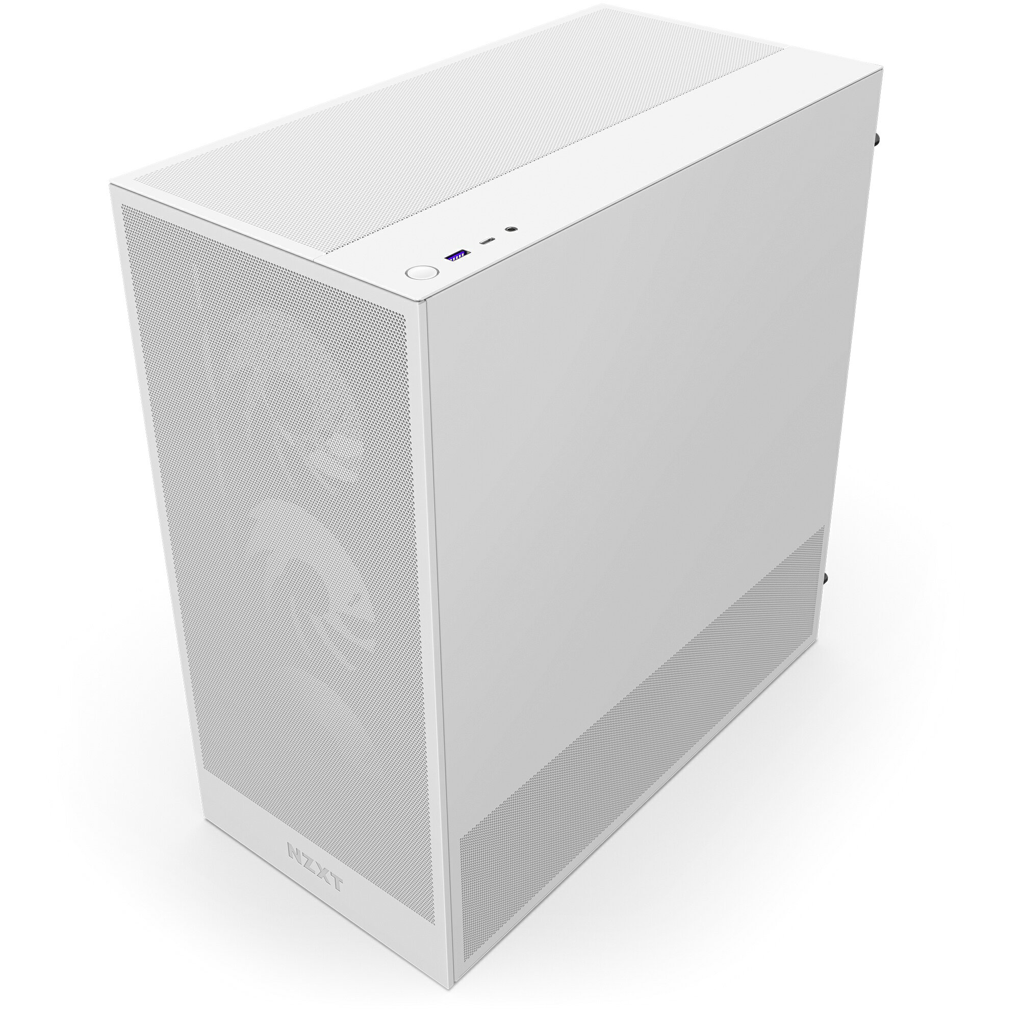 NZXT H5 Flow RGB v2 White ミドルタワーケース ホワイト｜CC-H52FW-R1