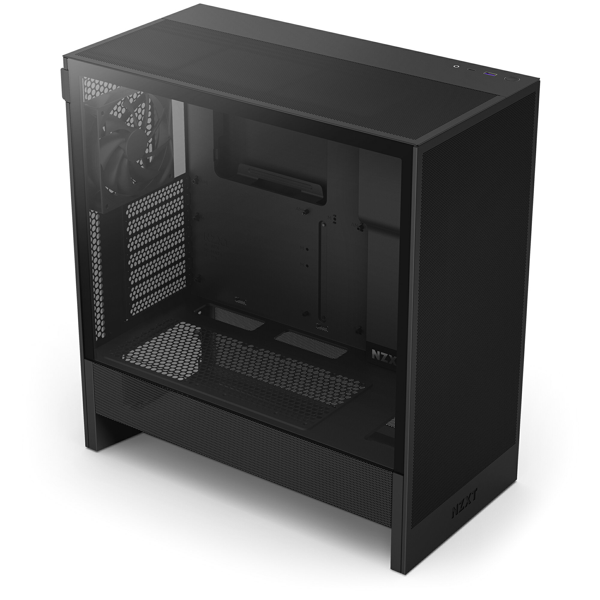NZXT H5 Flow RGB v2 Black ミドルタワーケース ブラック CC-H52FB-R1 ask-direct-10000707 ASKダイレクト サンプル画像2