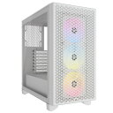 Corsair 3000D RGB Tempered Glass White ミドルタワー型PCケース ホワイト|CC-9011256-WW