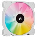 Corsair iCUE SP140 RGB ELITE White with iCUE Lighting Node CORE -Dual Pack- PWMファン ホワイト|CO-9050139-WW(2)