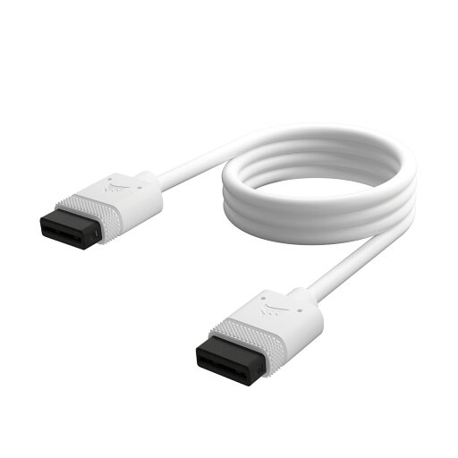 Corsair iCUE LINK Cable, 1x 600mm with Straight connectors, White iCUE LINK対応デバイスを接続するストレートケーブル ホワイト|CL-9011127-WW Corsair iCUE LINK Cable, 1x 600mm with Straight connectors, White iCUE LINK対応デバイスを接続するストレートケーブル ホワイト|CL-9011127-WW