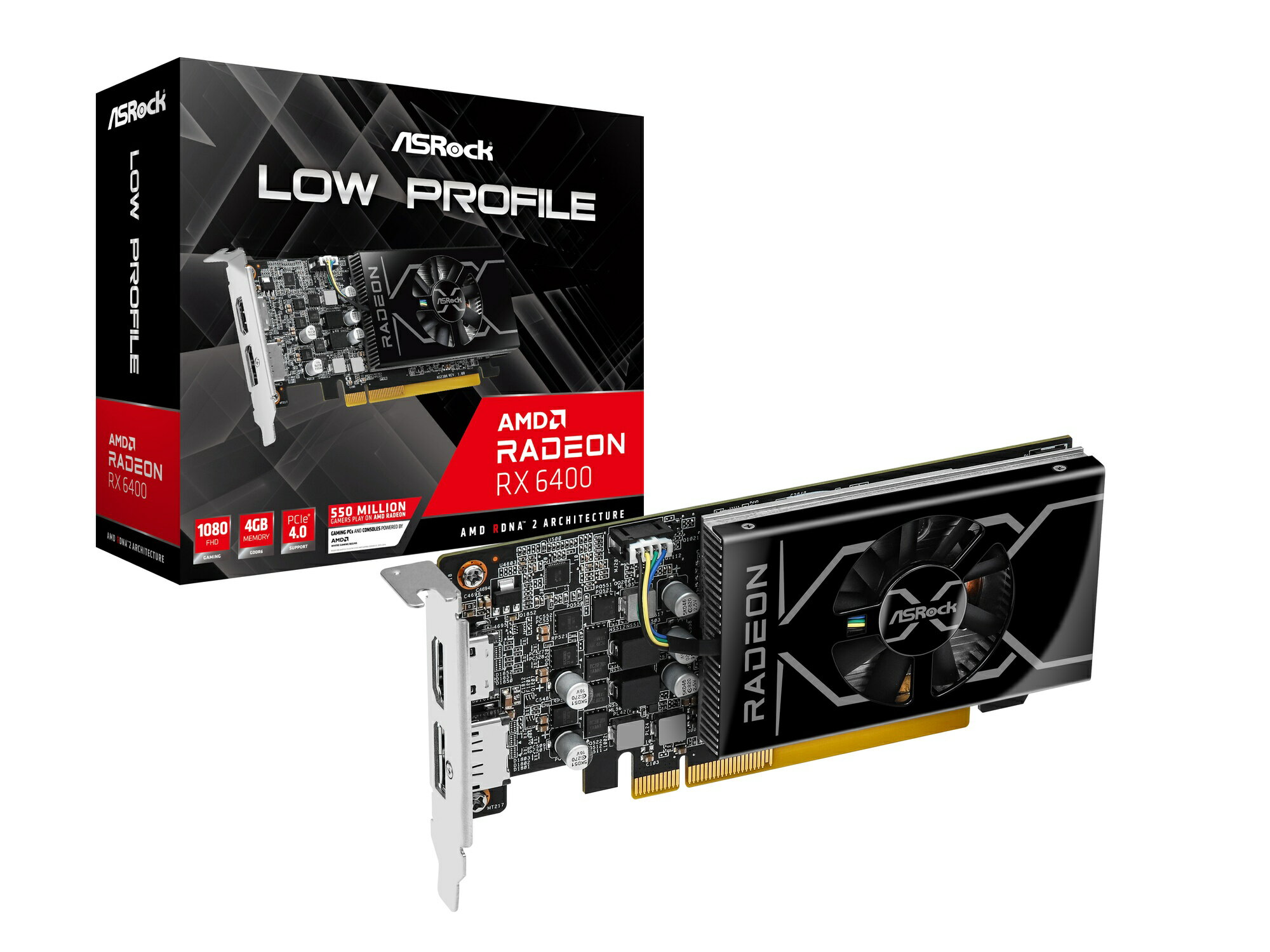 楽天市場】玄人志向 Radeon RX6400 グラフィックボード RD 楽天市場】玄人志向 Radeon RX6400 グラフィックボード RD