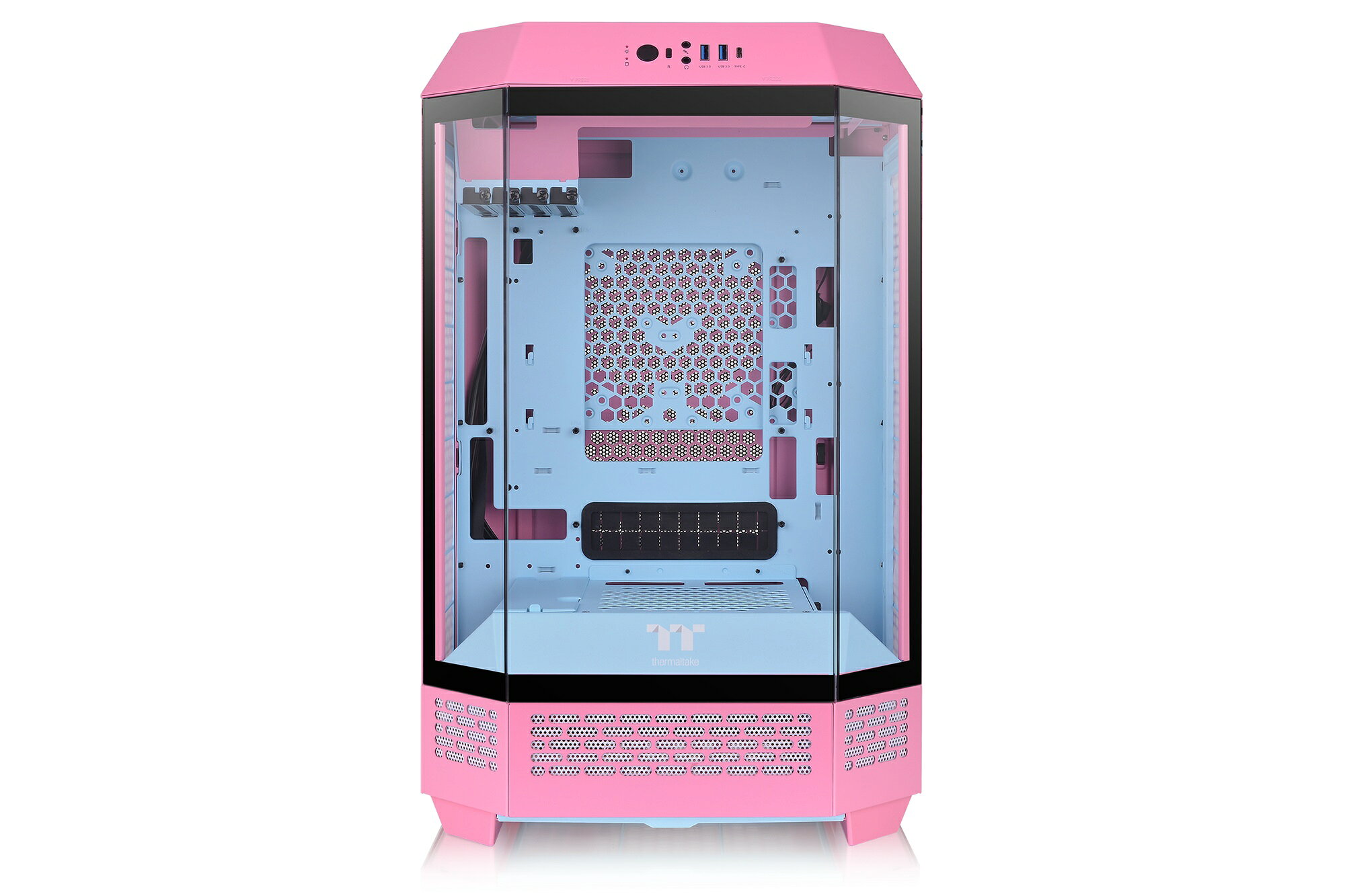 Thermaltake The Tower 300 Bubble Pink ミニタワー型PCケース ピンク CA-1Y4-00S ask-direct-10000770 ASKダイレクト サンプル画像3