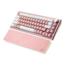 Cooler Master CK721 Sakura Limited Edition 有線/無線接続対応 ゲーミングキーボード ピンク|CK-721-SKTR2...