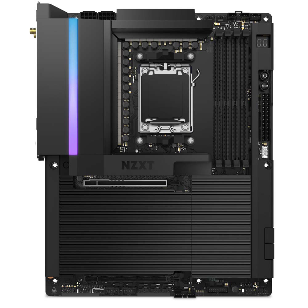 NZXT N9 X870E ゲーミングマザーボード Black AMD X870Eチップセット搭載 ブラック｜N9-X87XT-B1