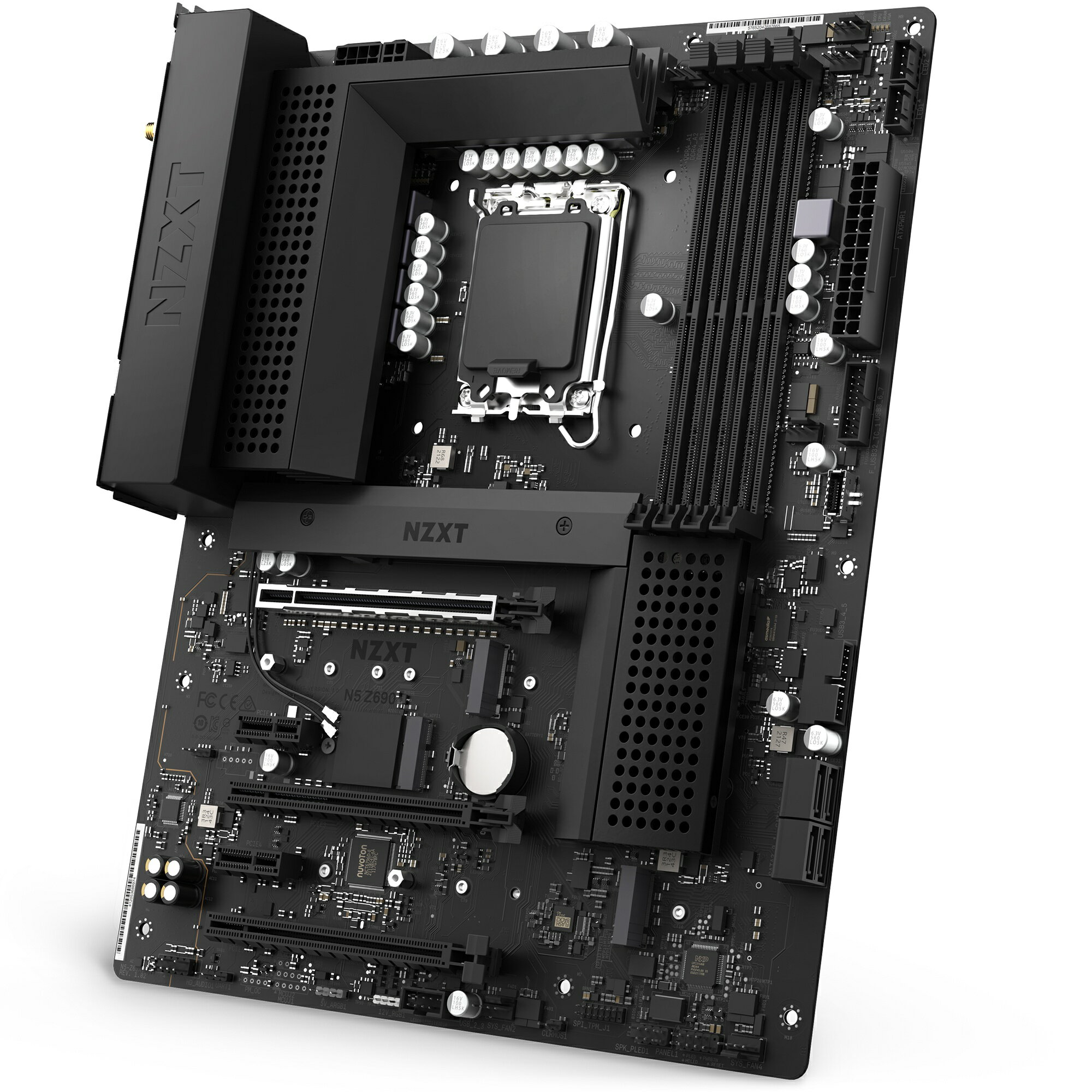NZXT N5 Z690 ATXマザーボード [Intel Z690チップセット搭載][マットブラック]｜N5-Z69XT-B1