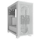 Corsair 3000D Tempered Glass White ミドルタワー型PCケース ホワイト|CC-9011252-WW