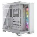 Corsair iCUE LINK 6500X RGB デュアルチャンバー設計 ミドルタワー型PCケース ホワイト|CC-9011270-WW