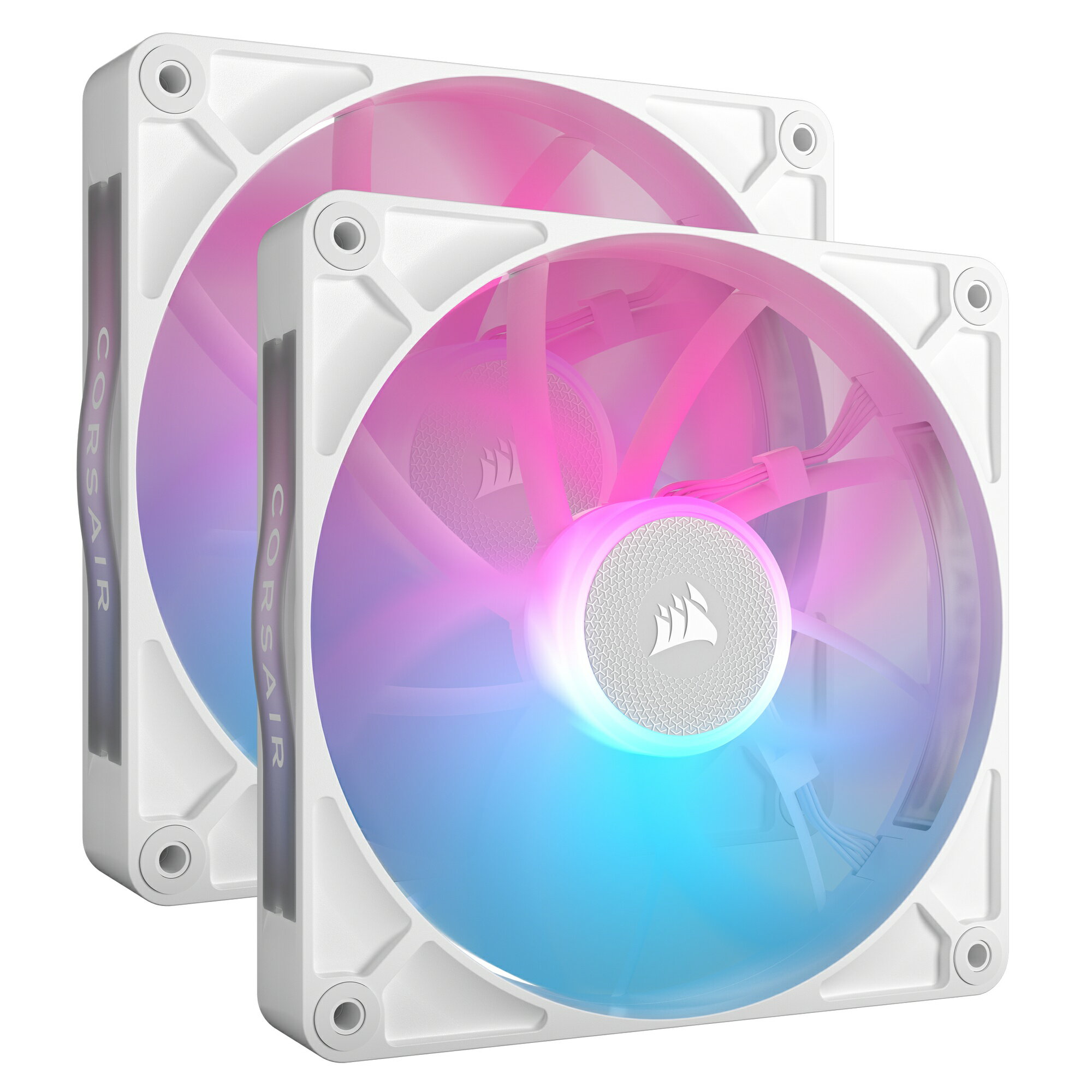 Corsair iCUE LINK RX140 RGB White,140mm PWM Fans Starter Kit 140mm ...