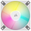 Corsair CORSAIR AF120 RGB SLIM WHITE Single Pack ARGB LEDを搭載するPWMファン ホワイト|CO-9050164-WW