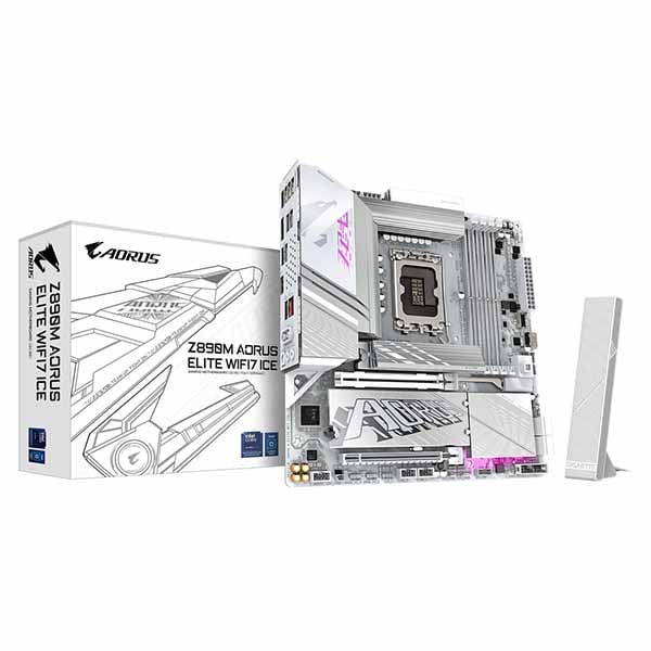 GIGABYTE Z890M AORUS ELITE WF7 ICE Intel Core Ultra ץåб Micro ATXޥܡɡZ89...