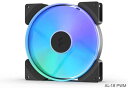 Fractal Design Prisma AL-18 ARGB PWM 静音LEDケースファン 180mm シングルモデル|FD-FAN-PRI-AL18-P...
