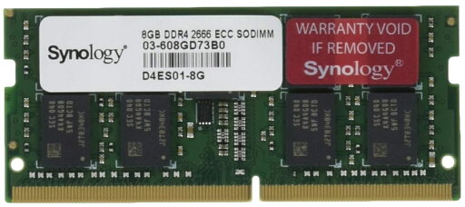 Synology 8GB(8GBx1) DDR4-ECC SO-DIMM|D4ES01-8G Synology 8GB(8GBx1) DDR4-ECC SO-DIMM|D4ES01-8G