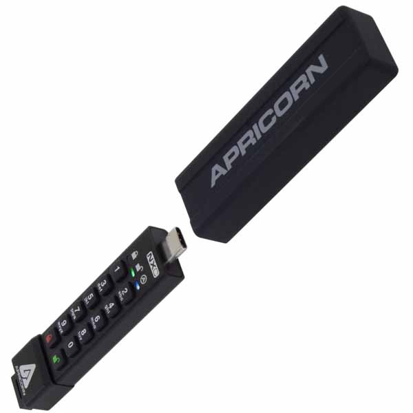 Apricorn Aegis Secure Key 3NXC - USB3.0 Flash Drive ASK3-NXC-4GB 暗号化セキュリティUSBメモリー