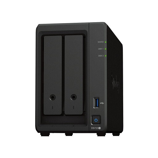 Synology DiskStation DS723+ RYZEN R1600 CPU搭載多機能2ベイNASサーバー|DS723+ Synology DiskStation DS723+ RYZEN R1600 CPU搭載多機能2ベイNASサーバー|DS723+