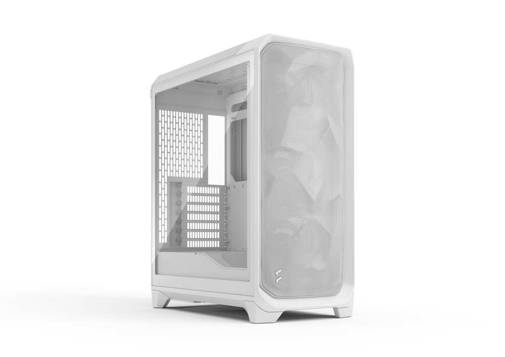 Fractal Design Meshify 3 White TG Clear Tint ߥɥ륿PC ꥢƥ 饹ѥͥ ۥ磻ȡFD-C-MES3A-04