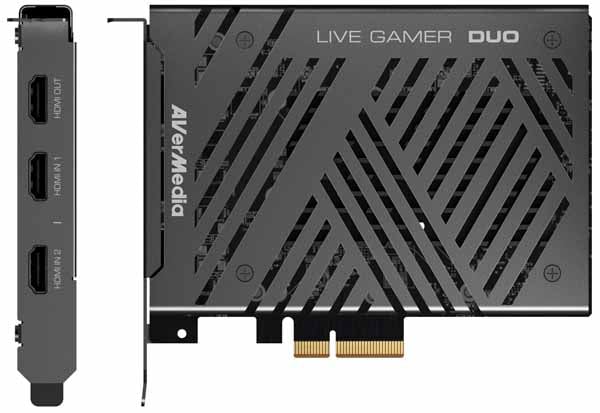 AVerMedia TECHNOLOGIES Live Gamer DUO GC570D 内蔵型ゲームキャプチャー｜GC570D