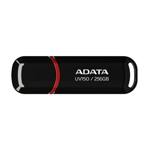 ADATA UV150 USBフラッシュドライブ 容量256GB USB3.2 Gen 1 ブラック|AUV150-256G-RBK ADATA UV150 USBフラッシュドライブ 容量256GB USB3.2 Gen 1 ブラック|AUV150-256G-RBK