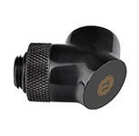 Thermaltake G1/4 90٥ץ ֥å顼 Pacific G1/4 90 Degree Adapter - Bla...