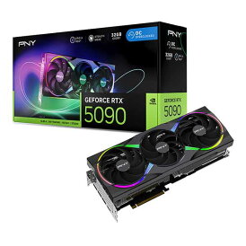 PNY GeFORCE RTX 5090 32GB ARGB Overclocked TripleFanPNY グラフィックカード|VCG509032TFXXPB1-O
