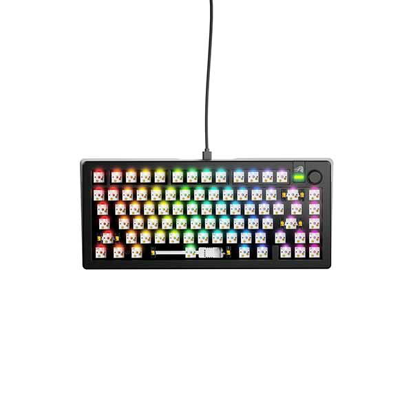 乐天商城 - Glorious GMMK 3 75% Barebones Wired Black - US キーボードベアボーン ブラック｜GLO-KB-GMMK3-75-BB-W-BLK-US