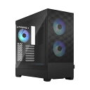 Fractal Design Pop Air RGB Black TG Clear Tint ミドルタワー型PCケース ブラック|FD-C-POR1A-06