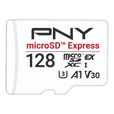 PNY microSD Express U3 V30 A1 microSD 128GB|P-SDU128P31880EXP-GEの商品画像