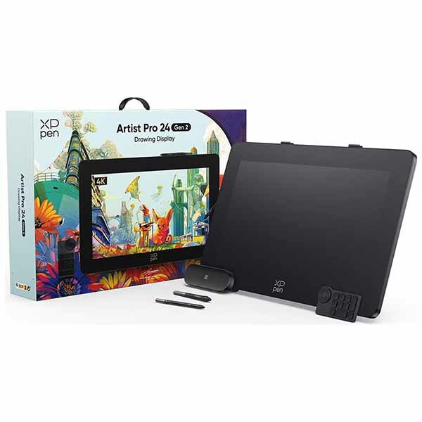 XP-PEN Artist Pro 24(Gen2) 4K 筆圧感知16384レベル対応 液晶タブレット｜ART240UH_JP