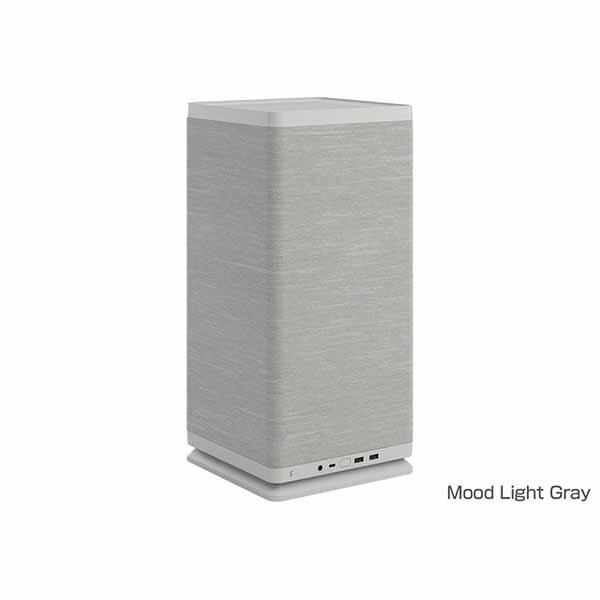 Fractal Design Mood Light Gray ミニタワー型PCケース ライトグレー｜FD-C-MOD1N-01