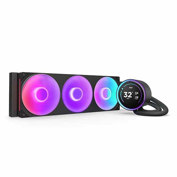 樂天商城 - NZXT Kraken Elite 360 RGB v2 Black 水冷一体型CPUクーラー ブラック｜RL-KR36E-B2