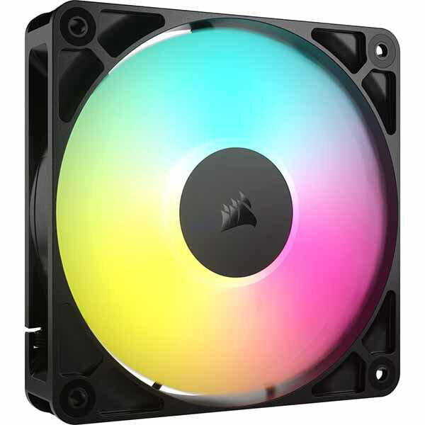 樂天商城 - Corsair RS120 ARGB Single Fan デイジーチェーン接続対応 RGBファン 120mm単品 ブラック｜CO-9050180-WW