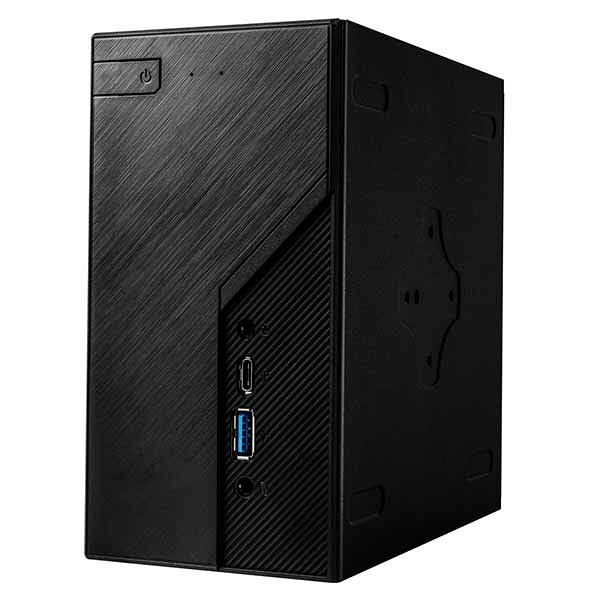 ASKダイレクトのASRock DeskMini X300/2.5G Mini PC ベアボーンキット｜DeskMini X300/2.5G/B/BB/BOX/JP｜アングル2