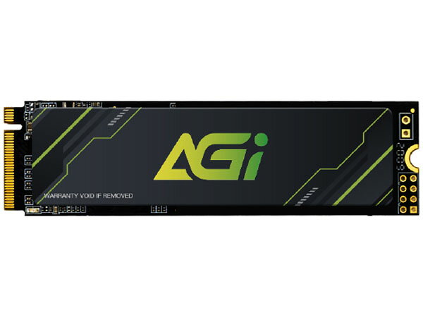 AGI AI818 容量1TB M.2(2280) 3D NAND Gen4 x4 NVMe SSD 4700MB/s / 2800MB/s 600TB QLC｜AGI1T0G43AI818