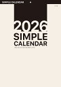 商品のみ 壁掛けカレンダー【シンプルカレンダー壁掛け 2026 カレンダー ky108】壁掛け カレンダー 月表 暦 月表カレンダー【送料無料】シンプル 黒 ス...