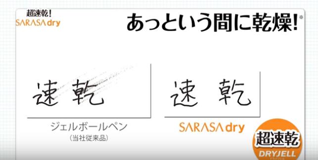 （1000本セット 単価162円）ゼブラ「サラサドライ 0.4mm 0.5mm（超速乾ジェルボールペン）」フルカラー名入れ印刷代込み ZEBRA