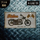ブリキ看板 サインプレート サインボード アートパネル ライダー アメリカ ルート66 アメリカ雑貨 30x15cm レトロ アメリカン ヴィンテージ おしゃれ...