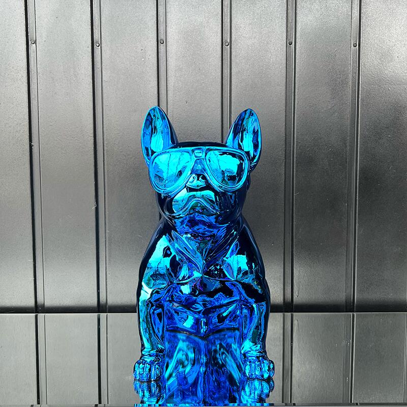 楽天市場】フレンチブルドッグ オブジェ(カラーブルー)の通販 楽天市場】フレンチブルドッグ オブジェ(カラーブルー)の通販