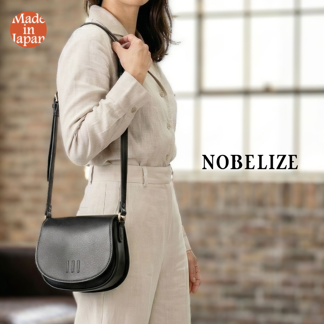 樂天商城 - ショルダーバッグ ミニショルダー 本革 日本製 国産 メンズ レディース 男女兼用 ユニセックス ジェンダーレス イタリアンレザー 牛革 ヌメ革 NOBELIZE ノベライズ 11242 La Perla Azzurra 斜めがけ 肩掛け 小さめ コンパクト カジュアル 鞄 ギフト プレゼント