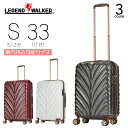 Legend Walker レジェンドウォーカー スーツケース 33L Sサイズ 機内持ち込み キャリーケース WREATH PCファイバー TSA ハードケー...