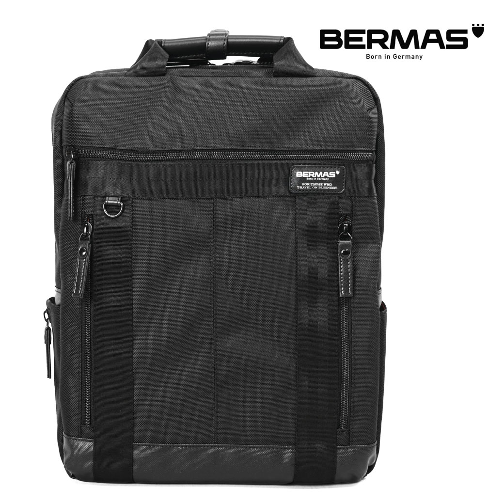 バーマス リュック メンズ BERMAS バーマス バウアー3ビジネス ビジネスバッグ ビジネスリュック キャリーオン A4 PC タブレット 撥水 バックパック リュックサック メンズ ブランド 出張 メンズ バッグ 通勤 60068 父の日