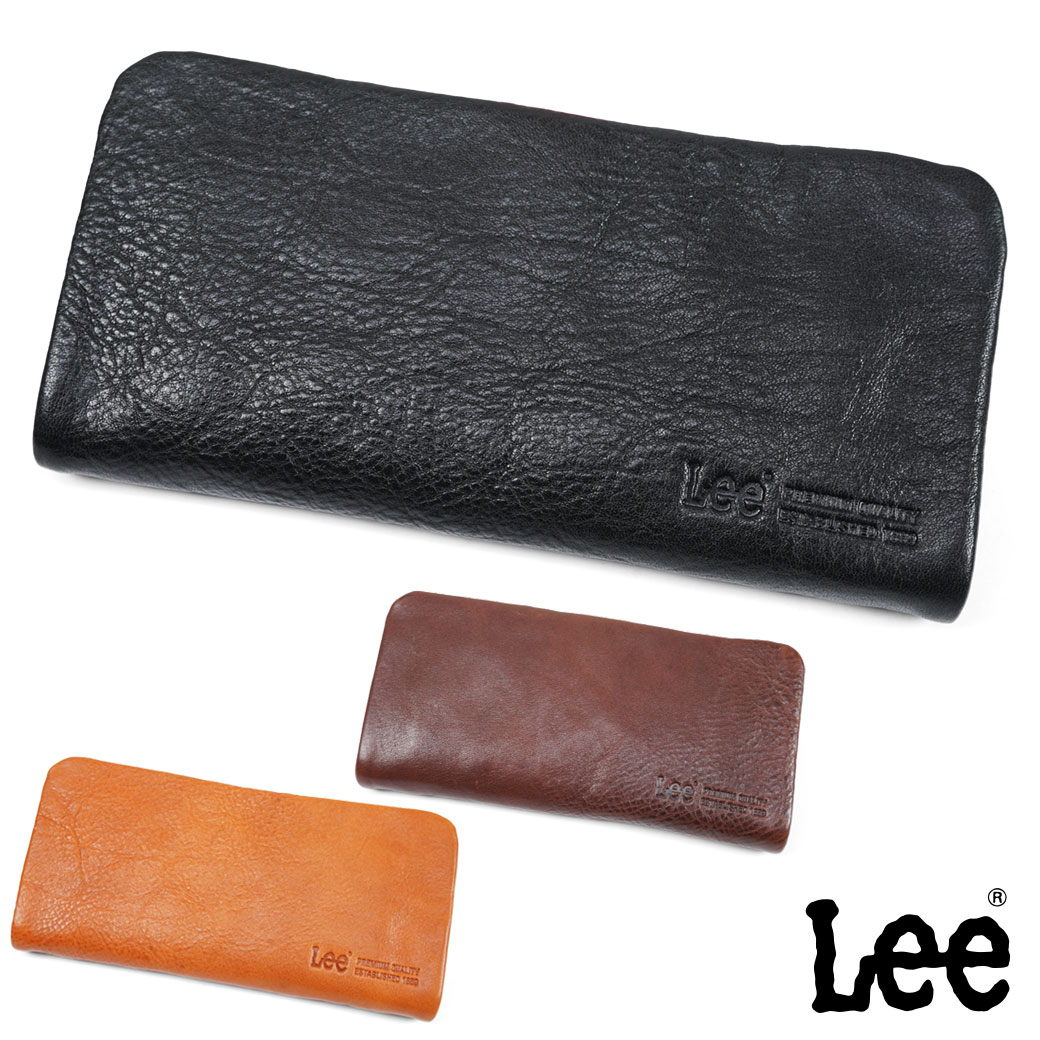 【20周年！最大3000円クーポン配布中】長財布 メンズ Lee リー ルーズ ラウンドファスナー 財布 メンズ 長財布 イタリアンレザー 通勤 革小物 メンズ 財布 メンズ ラウンドファスナー 長財布 ブランド 本革 320-1926