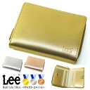 二つ折り財布 メンズ Lee リー 深型 ミドル財布 折りたたみ メダルカラー 金メダル 銀メダル 銅メダル ゴールド シルバー ブロンズ 通勤 革小物 メンズ...