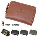 コインケース メンズ Hush Puppies ハッシュパピー ニック 本革 財布 メンズ 小銭入れ メンズ ブランド メンズ ラウンドファスナー コインケース 本革 レザー 通勤 革小物 hp0603